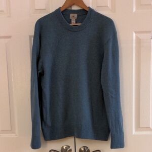 like NEW 100% wool warm cozy H&M Men's Teal Crewneck Sweater size L